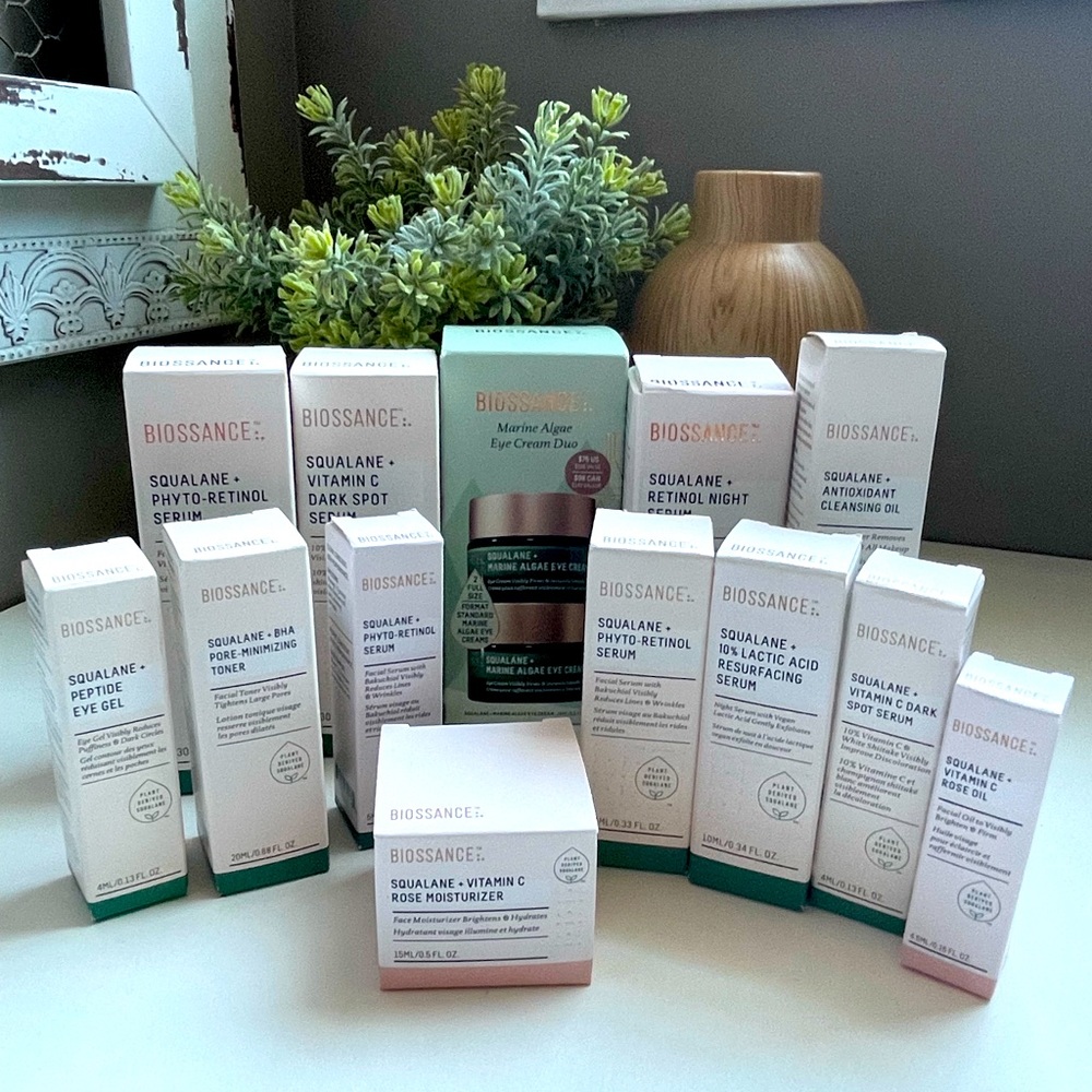 Biossance Products—all NEW in boxes!
